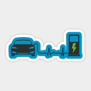 10 Things I Love About My Electric Car (Dark Text) Sticker